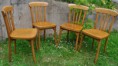 4 Chaises Bistrot LUTERMA Années 1960  